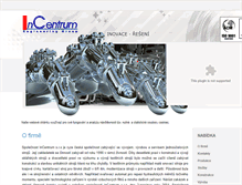 Tablet Screenshot of incentrum.net